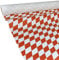 JUNOPAX Papiertischdecke 50m x 1,15m Raute rot-weiß, nass- und wischfest