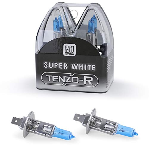 H1 55W 12 Volt Super White Leuchtmittel Birnen Lampen 2 Stück ZUGELASSEN !!