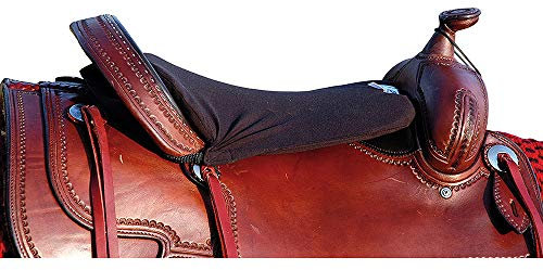 Cashel Western Long Tush Cushion - Size: 3/4 Foam Color: Black