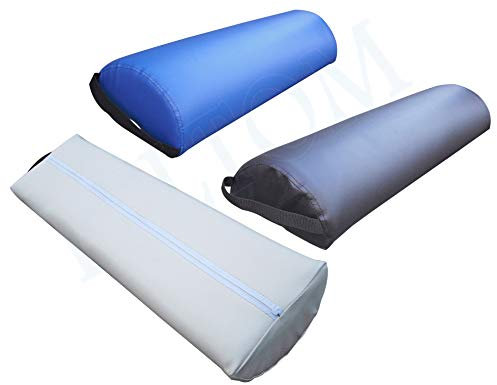 BELTOM® Coussin Rembourre cylindrique Demi 1/2 Rouleau X Table de Massage lit esthetique - Noir