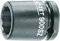 HAZET Schlag-, Maschinenschrauber Steckschlüsseleinsatz 900SZ-12, Schlüsselweite: 12 mm | 12,5 mm Vierkantantrieb, mit Bohrung | Steck-Nuss phosphatiert und geölt