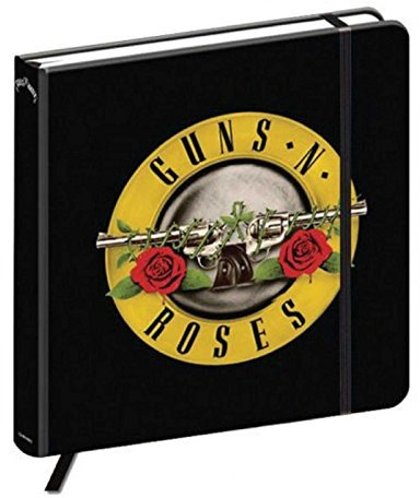Guns N Roses Carnet avec Logo Classique (Dos Rigide)