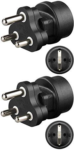 Wirethinx SCHUKO Steckdose Südafrika Stecker Typ M Netzteil