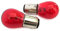 CARALL 2 Pezzi di Lampade Alogena 12V Per Auto (PR21/5W BAW15D Asimmetrica 12V 21/5W Rosso)