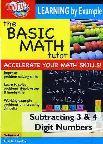 Basic Math Tutor: Subtracting 3 & 4 Digit Numbers