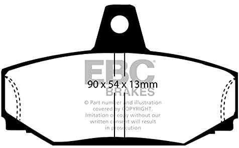 EBC Brakes DP793 Blackstuff Brake Pads