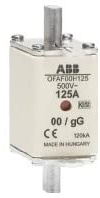 ABB OFAF00H125 FUS NH00 gG 125A 500V