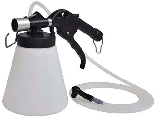 vidaXL Bremsenentlüfter Druckluft Werkzeug Set 1000ml Bremsenentlüftungsgerät