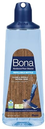 Bona Wood Floor Cleaner - 850ml Original Spray Mop Cartridge, Clear