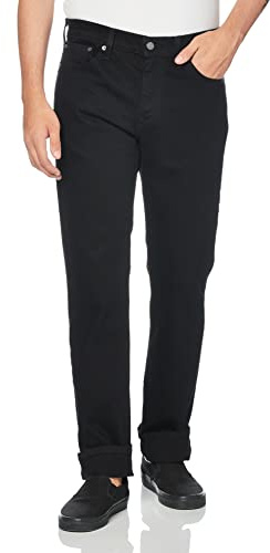 Levi's Men's 511 Slim Fit Jeans, Native Cali-Black Stretch, 34W x 32L