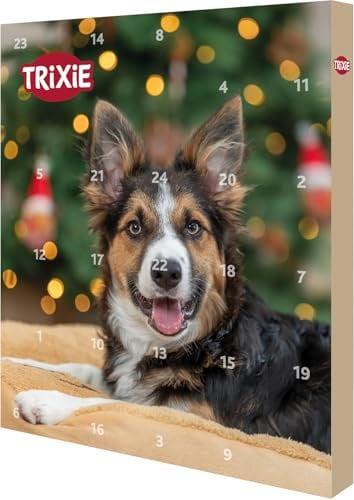 Trixie 9268 TRIXIE Adventskalender für Hunde, 30 × 34 × 3,5 cm