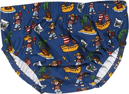 Playshoes Baby Jungen Uv-schutz Windelhose Pirateninsel Schwimmwindel, Mehrfarbig (Original 900), 62-68 EU