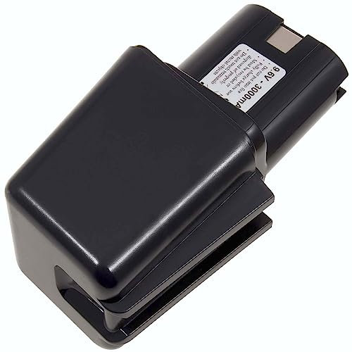 Akku für Bosch Typ 2607300002 NiMH Knolle, 9,6V, NiMH
