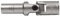 SW-Stahl Glühkerzen Gelenknuss 9 mm, 3/8 Zoll, 03648L