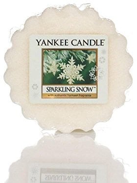Yankee Candle Sparkling Snow Wax Tart Melt, Plastic, White