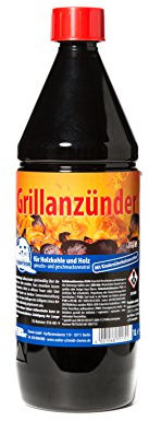 Robbyrob Grillanzünder 1 L, Weiß, 8 x 8 x 25,5 cm