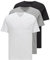 BOSS- Paquete de 3 camisetas interiores para hombre, en algodón con cuello de pico