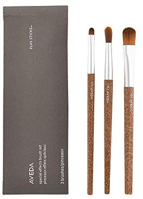 AVEDA Flax Sticks Special Effects Brush Set (05 Eye Smudger+06 Eye Contour+08 Complexion)