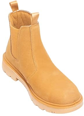 Grafters Mens Grinder Safety Twin Gusset Leather Dealer Boots