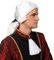 Orlob Perücke Mozart, silbergrau