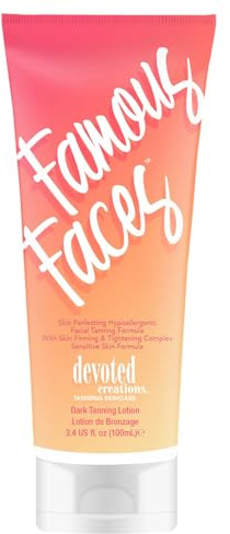 Devoted Creations Famous Faces Skin Perfecting Hypoallergenic Facial Tanning 135ml
