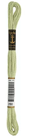 Anchor Stickgarne Anchor Sticktwist, Lauflänge: 8M 260