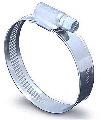 3 Pack - 120mm > 150mm Worm Drive 304 Stainless Steel Hose Pipe Clamps Clips
