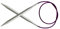 KnitPro Nova Metal: Knitting Pins: Circular: Fixed: 60cm x 2.75mm, Metall, Silver