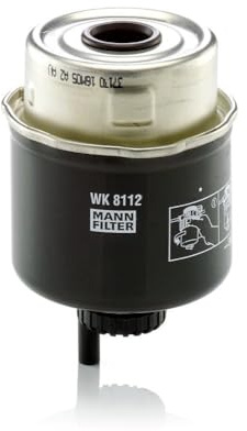 MANN-FILTER, WK 8112 Fuel Filter | For Off-Highway, Fuel System Protection, Injector Protection, Clean Fuel Supply, True OE Engineering