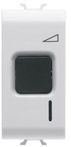 Gewiss GW10574 Assemblabile dimmer Nero, Bianco regolatore di intensità
