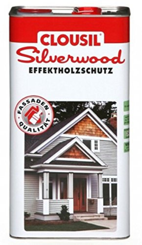 CLOUsil Silberlook Effektholzschutz nussbaum classic 5,0 L