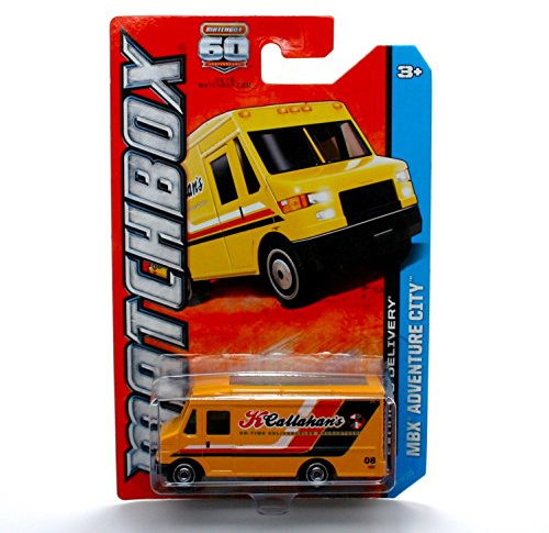 Matchbox Express DELIVERY (Yellow) MBX Adventure City 60th Anniversary 2013 Basic Die-Cast Vehicle (#28 of 120)