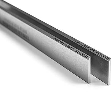 2 coltelli per pialla, 155 x 16 x 3, HSS%18, lama per pialla in tungsteno