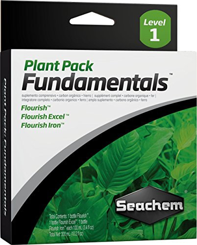 Seachem Plant Pack Kit Base per la Fertilizzazione di Piante D'Acquario - 3 X 100 ml