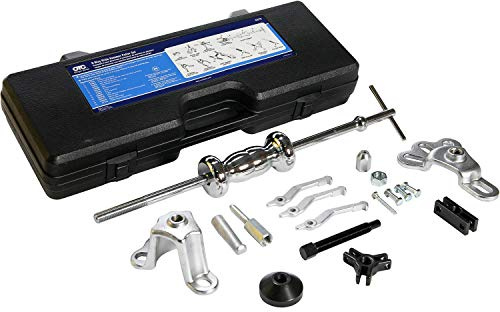 OTC 4579 9-Fach Gleithammer Abzieher Set w/2,3 kg Hammer, Mehrfachaufsätze | Geeignet für eine Vielzahl von Zieharbeiten; inklusive stabiler, blasgeformter Tragetasche