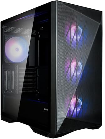 Zalman Z9 Iceberg MS PC-Gehäuse, mittelgroß, Schwarz