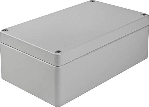 Bopla 01130000 Universal Aluminium Case Grey Silver (RAL 7001) 260 x 160 x 91 1 Piece