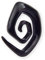 Fly Style Piercing Ohr Expander aus Horn - Dehnungsspirale Dehnschnecke Dehnspirale Dehnungsschnecke Dehnsichel, Grösse:4 mm