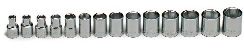 Wright Tool 354 3/8 Drive, Metric Socket Set 6mm - 19mm (14-Piece)