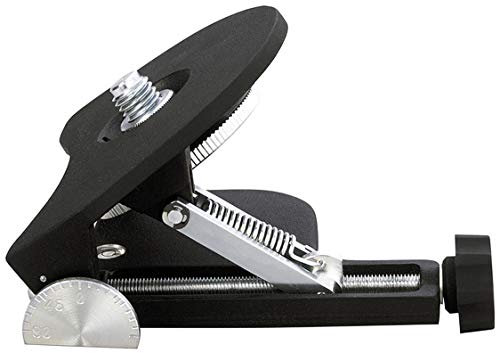 Stanley Neigungsadapter LGA1 Winkeladapter (für 1-77-163/1-77-164, Schraube 11 mm-5/8 Zoll, einstellbar von 0°-90°) 1-77-168