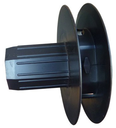 100mm Rolladen Gurtscheibe / Schnurscheibe mit Kugellager für Stahlwelle SW40 und 125mm Rolladenkasten