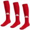 Kappa penao ppk 3 Socks Chaussettes-homme-rouge-31-34