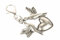 Miniblings Herz Vögel Charm Vogel Liebe Love Silber - Handmade Modeschmuck I Kettenanhänger versilbert - Bettelanhänger Bettelarmband - Anhänger für Armband