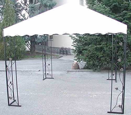 CRUCCOLINI GARDEN LINE 'BACCO' GAZEBO IN WROUGHT IRON MT.3X3