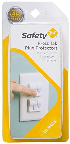 Safety 1st Press Tab Plug Protectors 36 Count