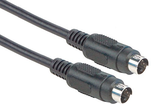 S-Videokabel S-VHS Viedeo-Verbindungs Kabel (Mini DIN) 2 Meter Schwaiger SVL4200