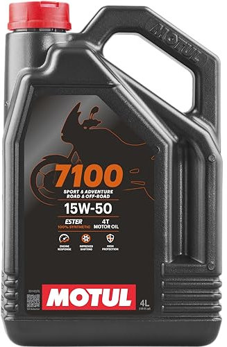 Motul 104299 7100 4T, 15 W-50, 4 L