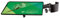 K&M 12152 Mausablage Schwarz aus Stahl - nachrüstbare Auflage mit Mousepad - klappbar - ideal für Präsentationen