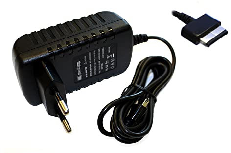 Power4Laptops Adaptador Fuente de alimentación Tableta Cargador (Enchufe de la UE) Compatible con ASUS Transformer Pad TF300