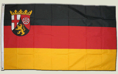 Flagge Deutschland Rheinland-Pfalz - 90 x 150 cm